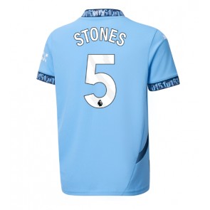 Manchester City John Stones #5 Hemmatröja 2024-25 Kortärmad